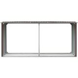  Vrtna ostava za drva od pocinčanog čelika 330x92x153 cm smeđa | shoptok.hr