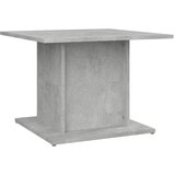 Maison Chic Klubska mizica - kavna mizica - Nizka mizica betonsko siva 55,5x55,5x40 cm iverna plošča, (21755054) | Shoptok.si