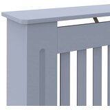  Pokrov za radijator antracit 172 x 19 x 81,5 cm MDF | shoptok.hr