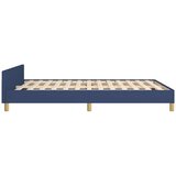  Okvir za krevet bez madraca plavi 140 x 190 cm od tkanine | shoptok.hr
