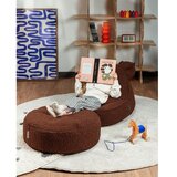 Wigiwama Tamno smeđa vreća za bebe od bouclé tkanine Warm Hazel – | shoptok.hr
