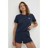 Fila Bombažna pižama mornarsko modra barva, FPS4180