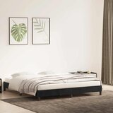  Okvir kreveta bez madraca crni 200x220 cm baršun | shoptok.hr
