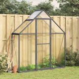  Staklenik s okvirom antracit 169 x 58 x 195 cm aluminijski | shoptok.hr