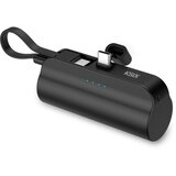 Equa KSIX, prijenosna baterija 5.000 mAh USB-C džepna, USB-C na USB-C, LED, crna | shoptok.hr