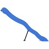 Tobogan za igru plavi 174 x 38 cm od polipropilena | shoptok.hr