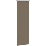 Rolo zavjesa za zamračivanje boje kave 45x150 cm Širina tkanine 40,7 cm Poliester | Shoptok.si