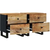  Noćni ormarići 2 kom 40 x 33 x 46 cm Crna | shoptok.hr