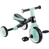 Globber poganjalec Learning 2 v 1 pastelno mint-črn | Shoptok.si