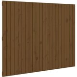  Stensko posteljno vzglavje medeno rjavo 140x3x110 cm borovina, (20739487) | Shoptok.si