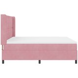  Krevet s opruga kutije s madracem Ružičasta 180 x 200 cm Baršun | shoptok.hr