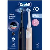 Oral-b iO Serija 2 Nocno crna/Mirno roza elektricne zobne šcetke | Shoptok.si