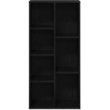 Police za knjige Crni hrast 50 x 25 x 102 cm | shoptok.hr