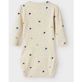 name it Pajac/bodi 'NBFNUTTI' kremna / encijan / čokolada / roza | Shoptok.si