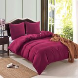  Set navlaka za poplun bordo boje 155x220/80x80 cm | shoptok.hr