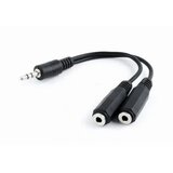 Gembird cca-415m-0.1m 3.5mm m 2x3.5mm f adapter Cene
