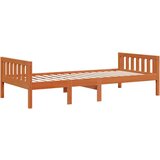 vidaXL dječji krevet bez madraca voštano smeđi 90 x 200 cm od borovine | shoptok.hr