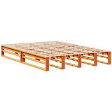 Krevet s regalom za knjige bez madraca 120x200 cm masivno drvo | Eponuda.ba