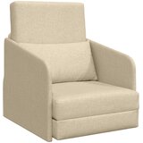 Krevet na razvlačenje Krema 65 x 80 x 83 cm tkanina | Eponuda.com