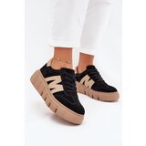 VINCEZA Women's Suede Platform Sneakers | shoptok.hr