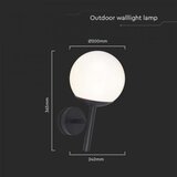  Spoljašnja zidna lampa 1xE27/60W/230V IP44 crna | Eponuda.com