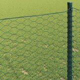  Heksagonalna ograda 1,5 x 50 m PVC Zelena | shoptok.hr