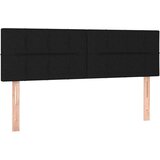  Uzglavlje crno 144x5x78/88 cm od tkanine | shoptok.hr