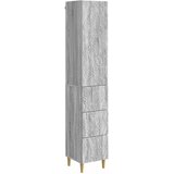 vidaXL Set ormara 2 kom. 33 x 34 5 x 90 cm Konstruirano drvo - Sivi hrast sonoma | shoptok.hr