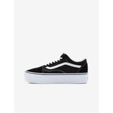 Vans Black Womens Suede Detail Sneakers UA Old Skool Stack - Women | Shoptok.si
