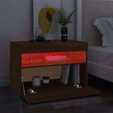 TV omarica z LED lučkami rjavi hrast 60x35x40 cm, (20732454) | Shoptok.si