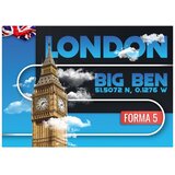 Sazio arty, crtaći blok, 10 listova, odaberite motiv Blok 5 London Cene