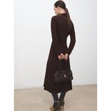 Mango Haljina 'Caro' smeđa | shoptok.hr
