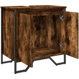 Ormarić za umivaonik boja dimljenog hrasta 60x35x60 cm drveni | shoptok.hr