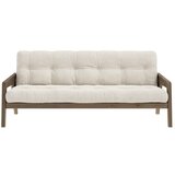 Karup Design Bež žameten raztegljiv kavč 204 cm Grab - Karup Design Cene