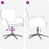  Okretne radne stolice 4 kom. 54 x 58 x 90 cm Plava Tkanina | shoptok.hr