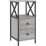  Noćni ormarići 2 kom boja hrasta sonome 34x35,5x70 cm drveni | shoptok.hr