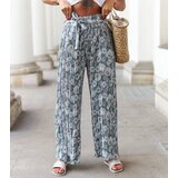 Gemre Green wide pleated trousers Aberdeen | shoptok.hr