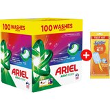 Ariel PODS Kapsule za veš Color 100kom + Swiffer Duster Starter Kit + 1kom dopune Cene
