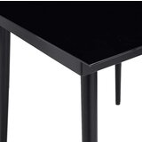  Vrtna garnitura - 5-dijelni vrtni blagovaonski set s jastucima poliratan i staklo | shoptok.hr