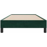  Okvir kreveta bez madraca tamnozeleni 90x210 cm baršun | shoptok.hr