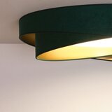  BRILAGI- LED plafonsko svetlo VELVET TWIST LED/24W/230V 4000K &amp;Oslash; 55 cm zelena/zlatna Slike