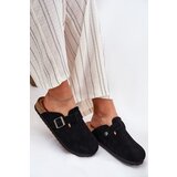 Big Star Suede Ladies Clogs With Buckle | ePonuda.com