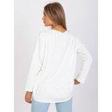 ex moda Blouse-EM-BZ-611.61P-ecru | Shoptok.si