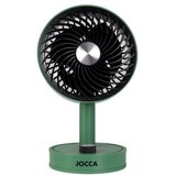 Bežični prijenosni stolni ventilator JOCCA zeleni | Eponuda.ba