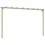  Vrtna pergola od impregnirane borovine 360 x 200 x 60 cm Cijene