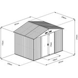 Fieldmann fzdo 1007 baštenska kućica | Eponuda.com