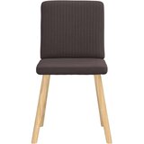 vidaXL Jedilni stoli 2 kosa temno rjavo blago | Shoptok.si