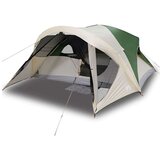 vidaXL Obiteljski šator oblika kabine za 6 osoba zeleni vodootporni | shoptok.hr