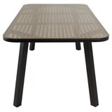 Venture Home Paola pravokutni vrtni blagovaonski stol 200 × 100 cm, crni | shoptok.hr