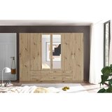 CARRYHOME omara s klasičnimi vrati, hrast artisan | Shoptok.si